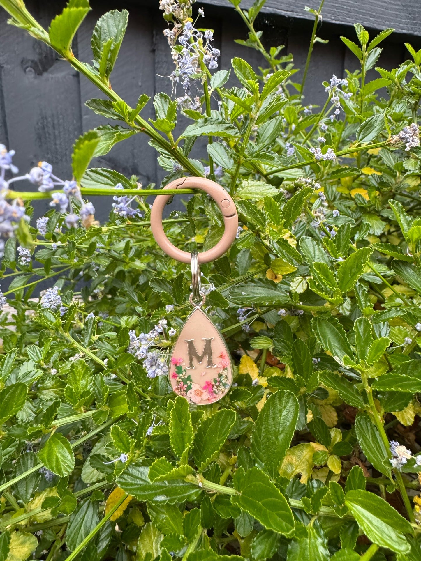 Droplets In Bloom (Resin Tag)