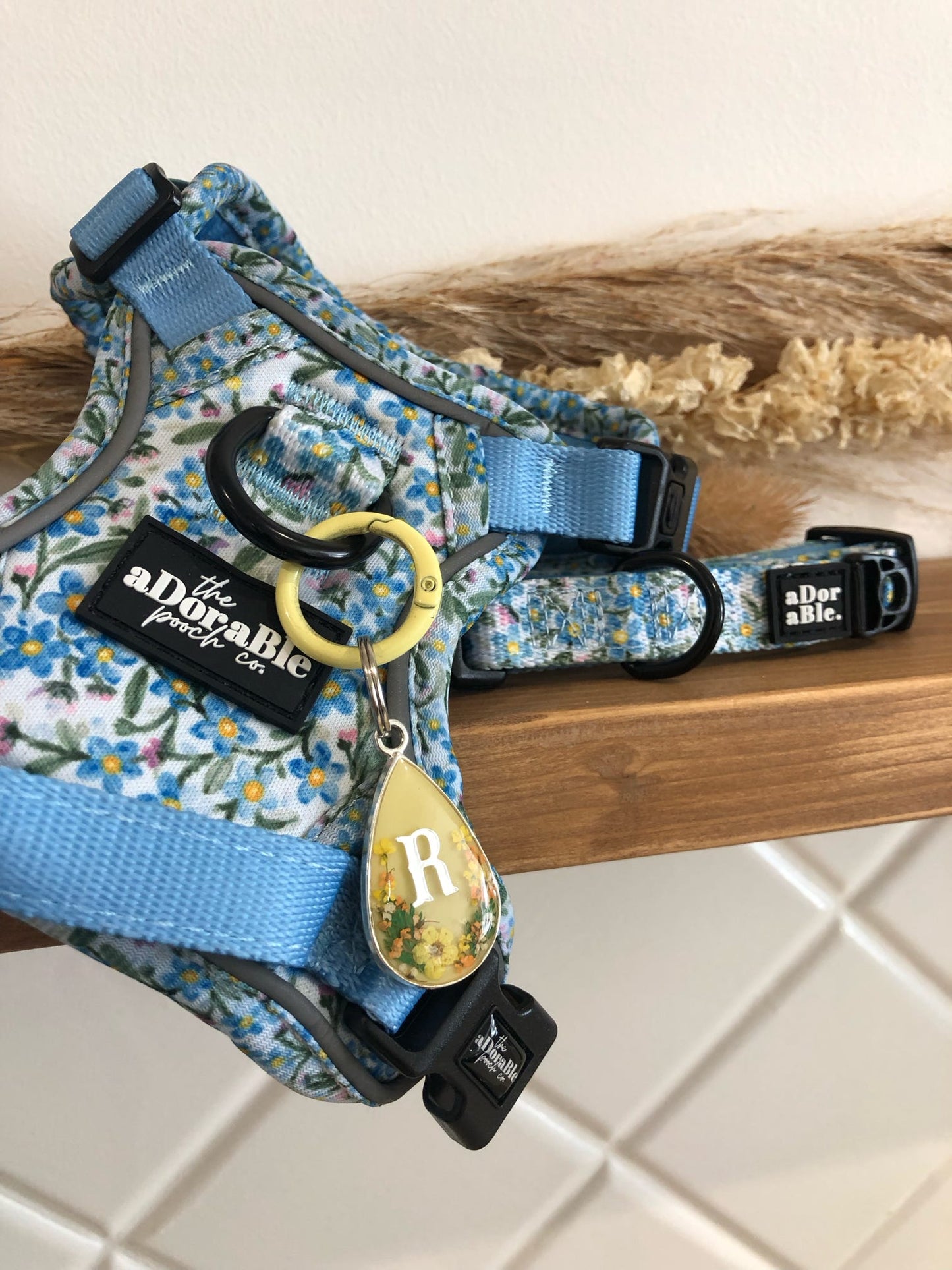 Droplets In Bloom (Resin Tag)