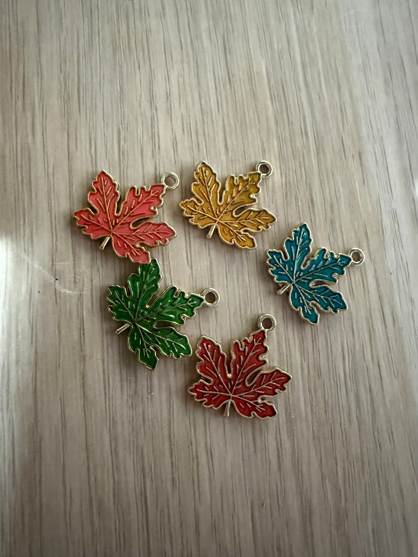 Maple Leaf Charm