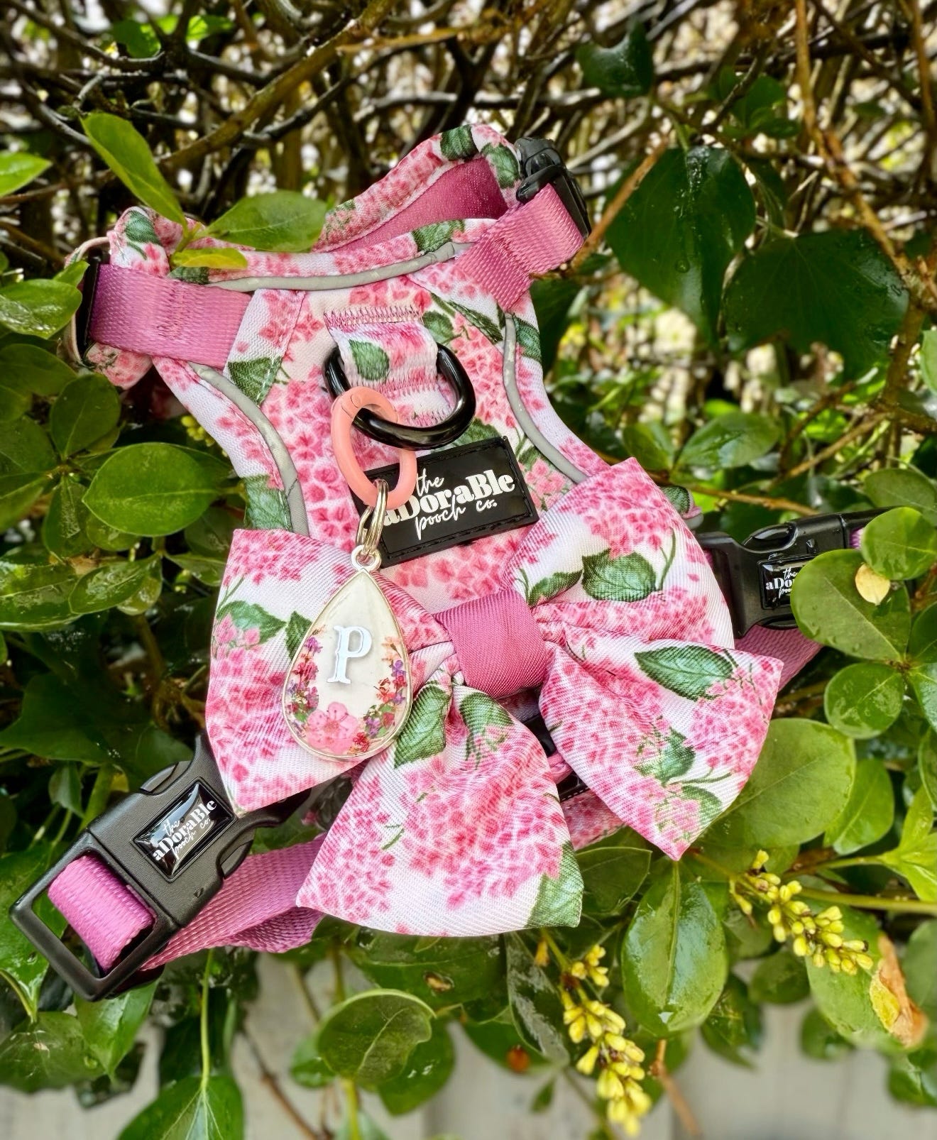 Droplets In Bloom (Resin Tag)