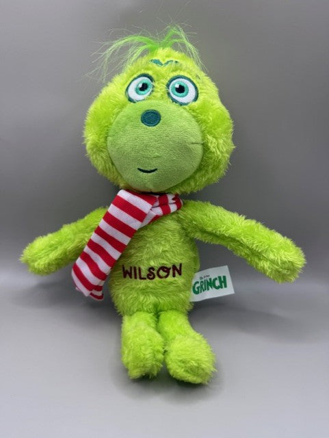 custom Christmas grinch teddy Little Paws