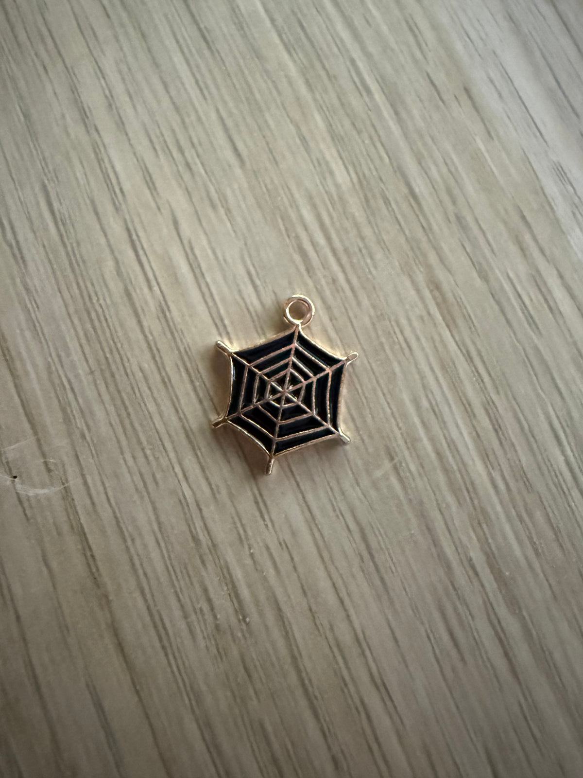 Spiderweb Charm