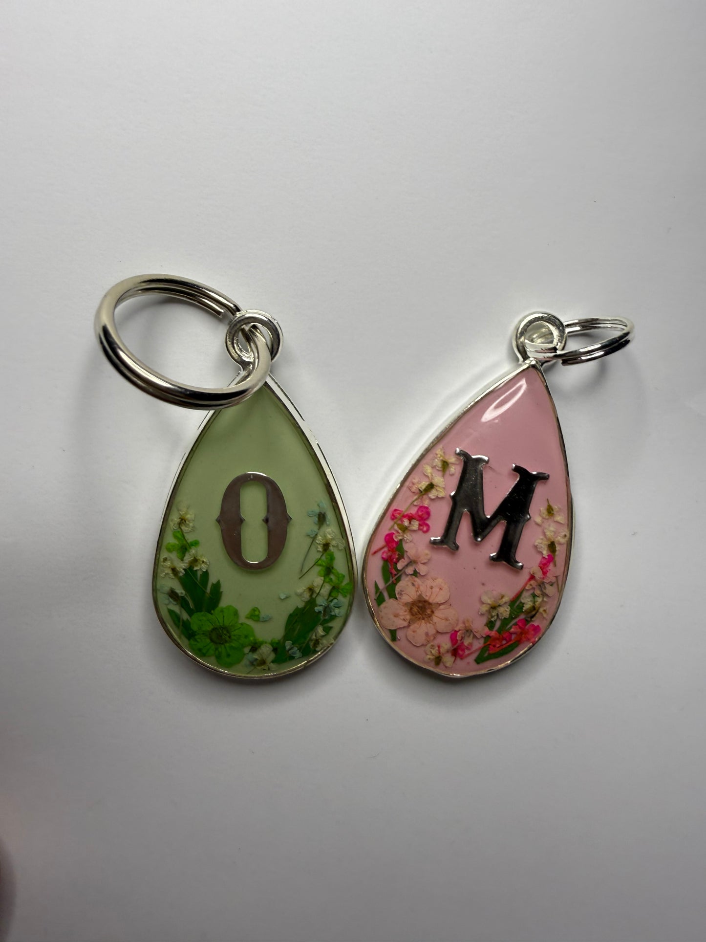 Droplets In Bloom (Resin Tag)