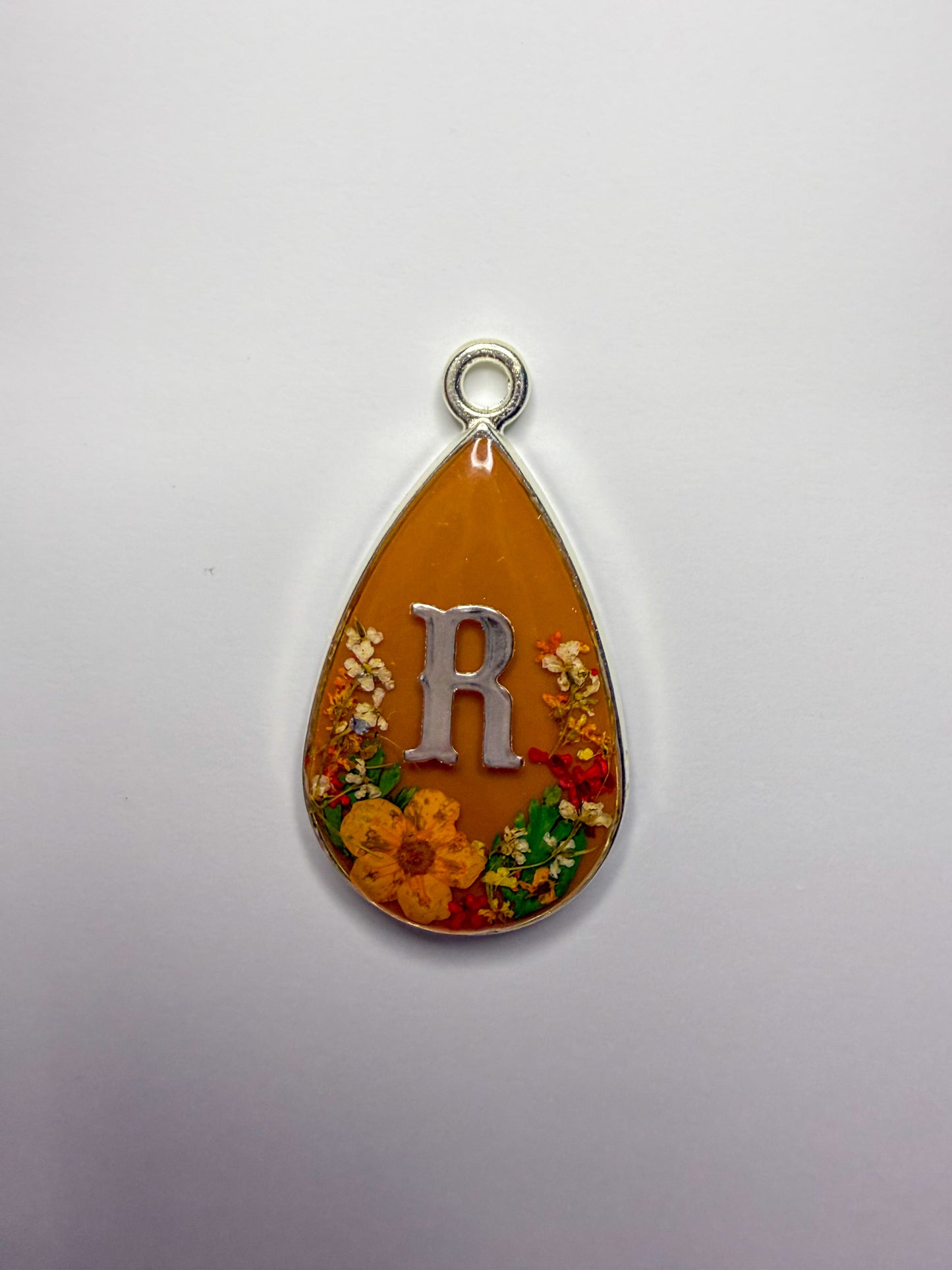 Droplets In Bloom (Resin Tag)