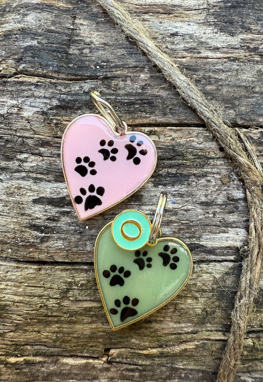Paw Prints (Resin Tag)