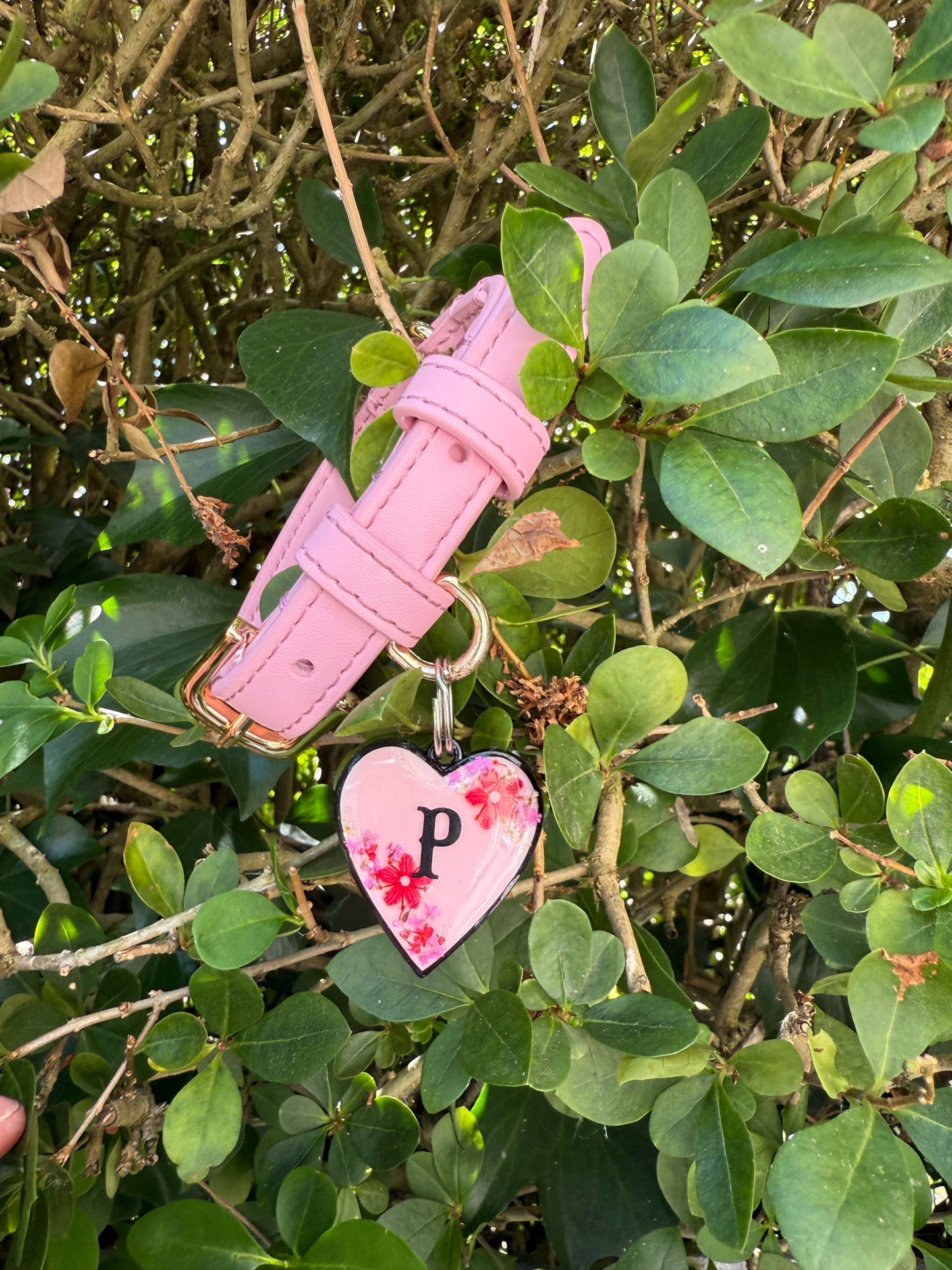Heart Of Flowers (Resin Tag)