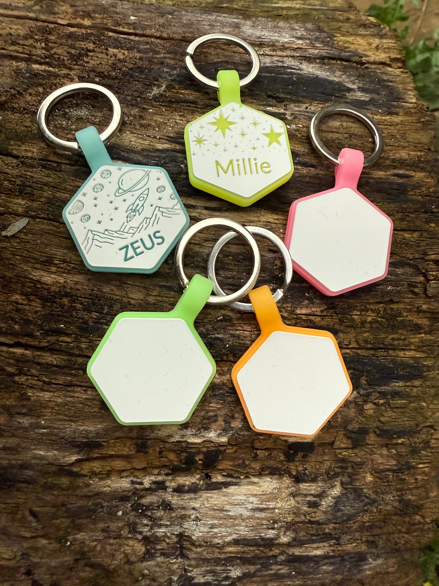After Dark - Hexagons - Starlight & Moonlight & Spooky