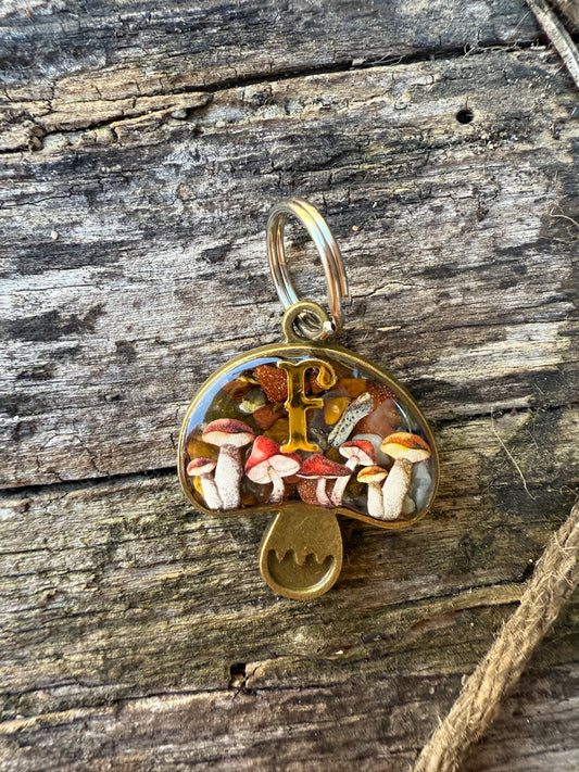Toadstool Treasure (Resin Tag)