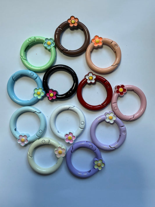 Flower Spring Loops - round