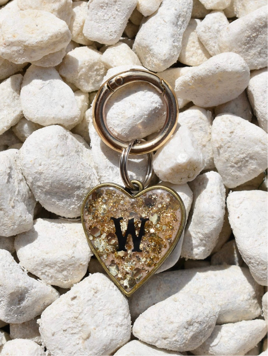 Golden Hearts (Resin Tag)