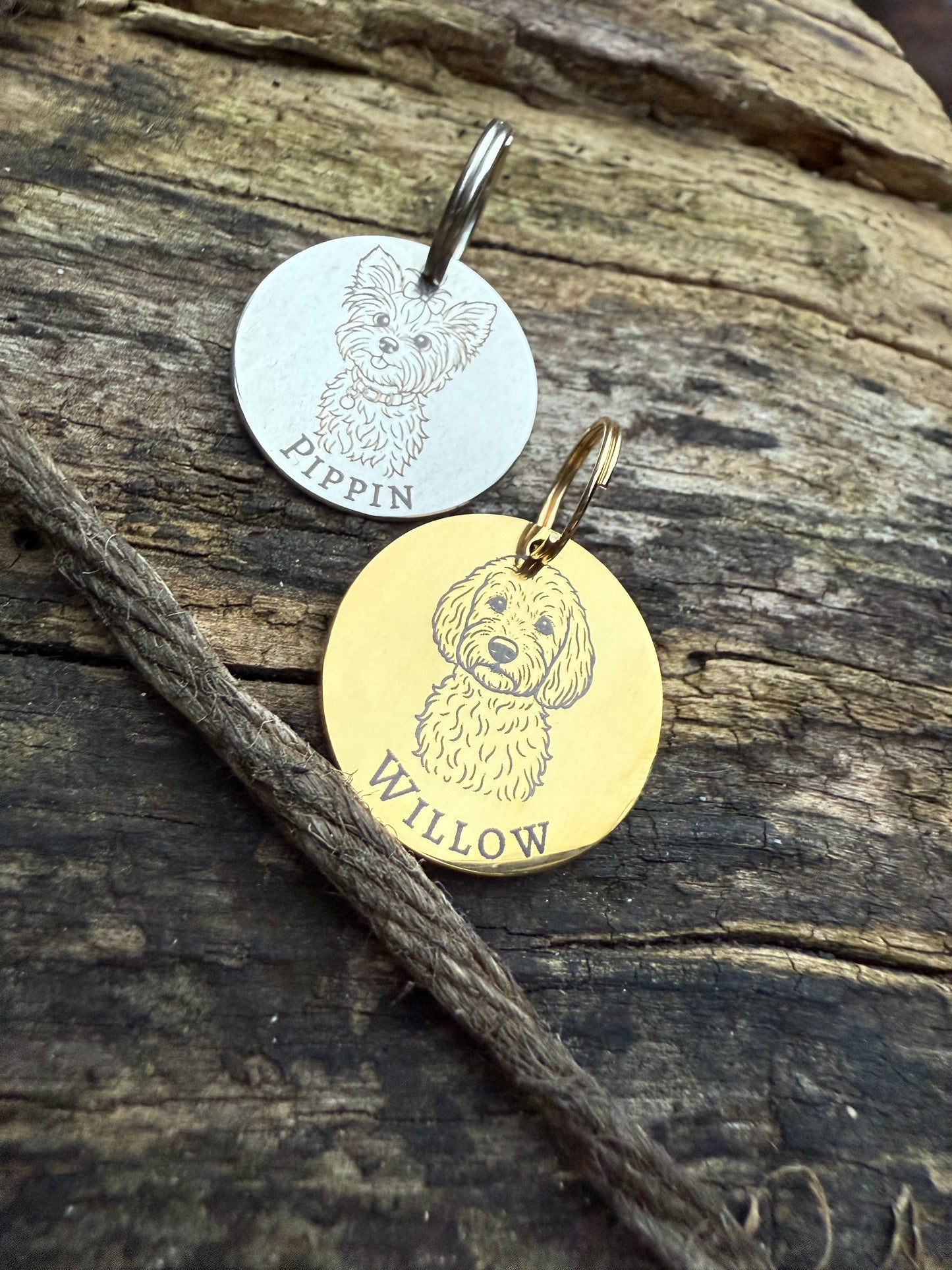 Pawfect Pawtrait - Custom Portrait Tag