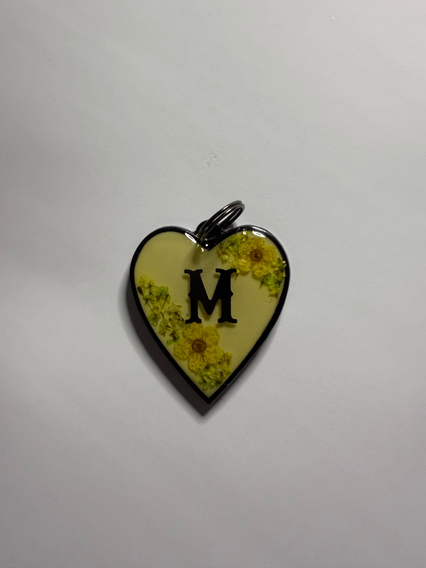 Heart Of Flowers (Resin Tag)