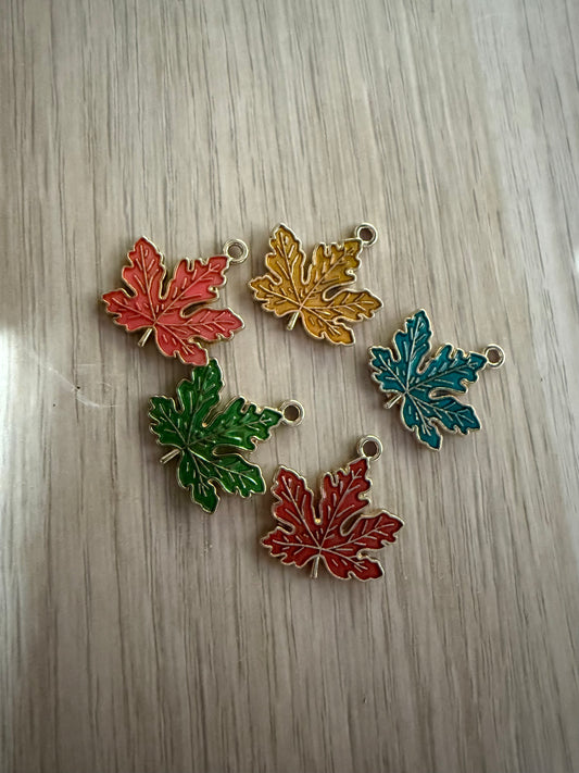Maple Leaf Charm