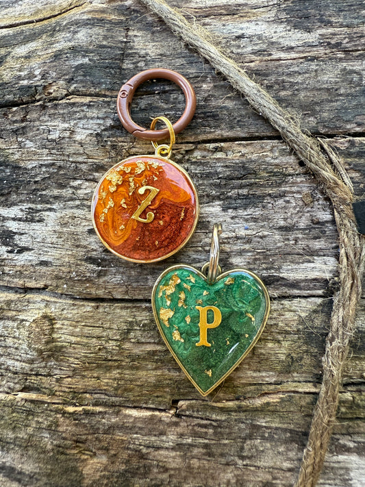 Gilded Autumn (Resin Tag)