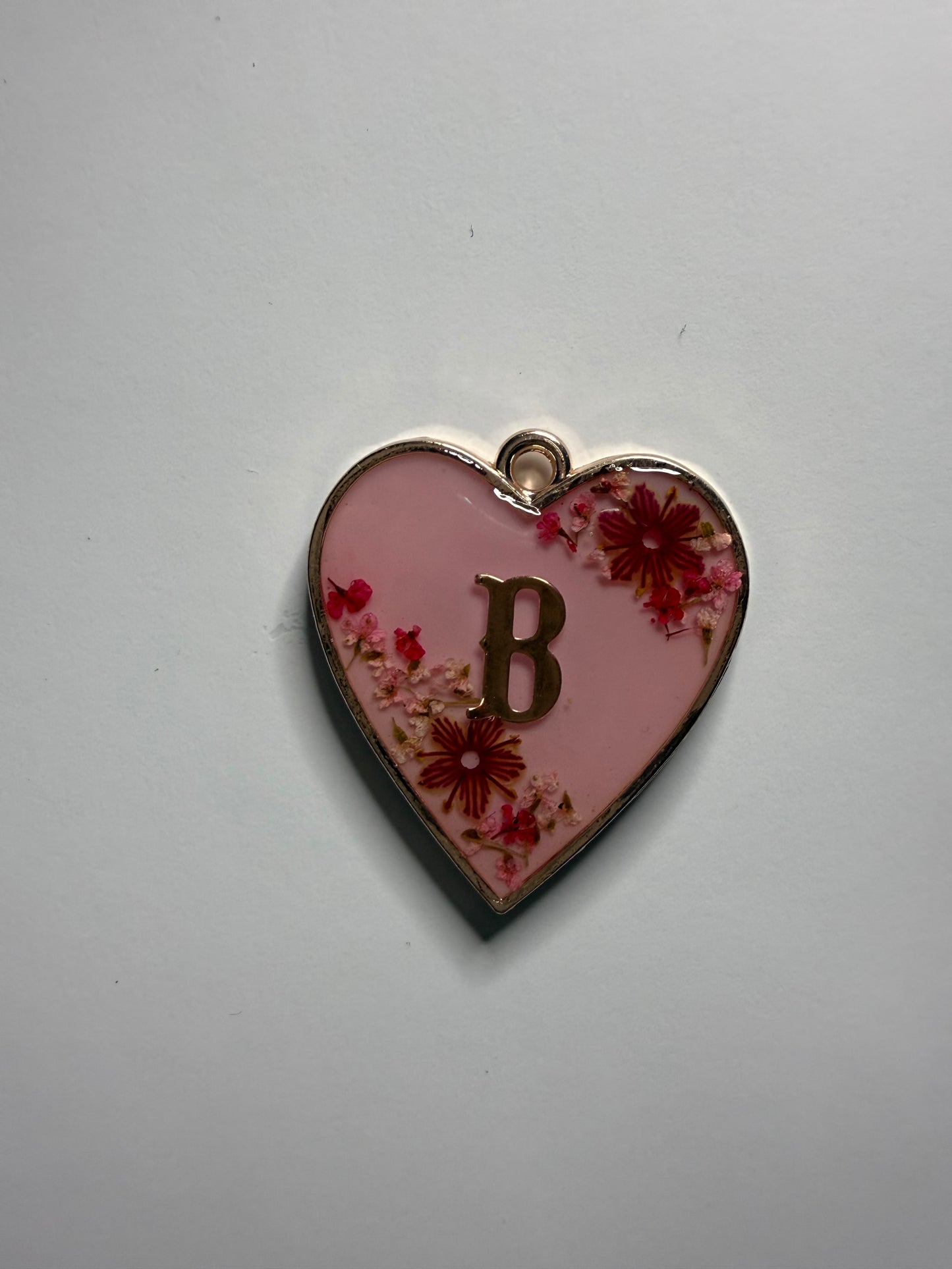 Heart Of Flowers (Resin Tag)